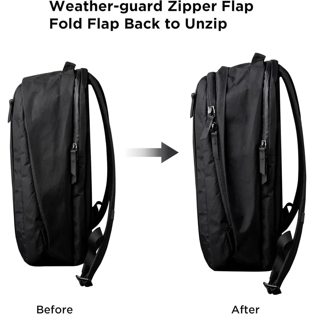 NWT Alpaka Metro Laptop Pro Bag Backpack Black | XPac VX42